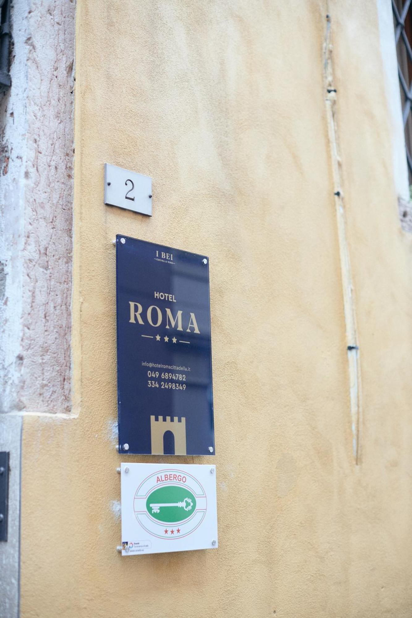 Hotel Roma Cittadella Buitenkant foto